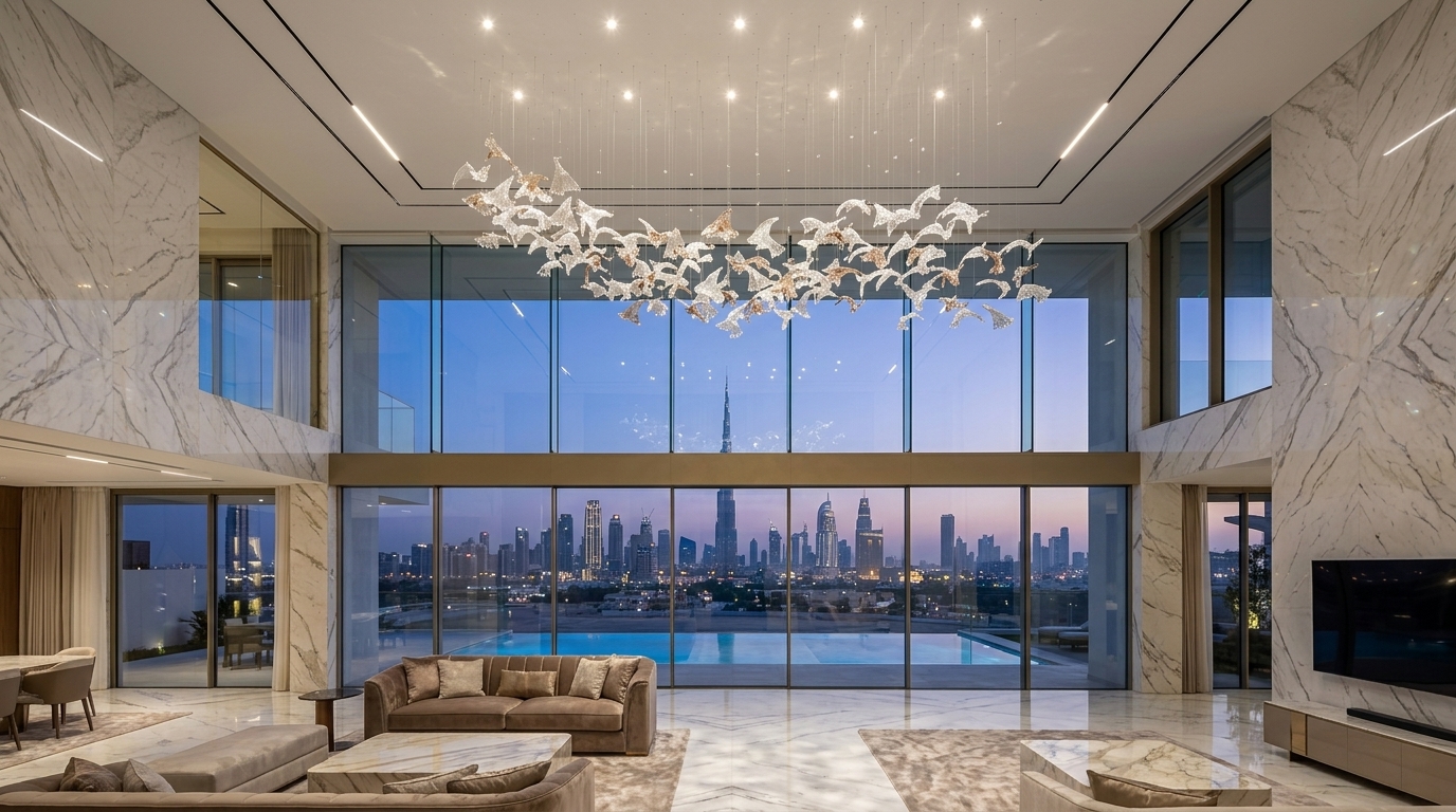 Trending Luxury Chandeliers for 2026: The 4 Must-Buy Statement Fixtures for UAE Villas and Penthouses
